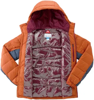 Columbia Men Blue Omni-Heat Reflective Quantum Voyage II Hooded Down Jacket