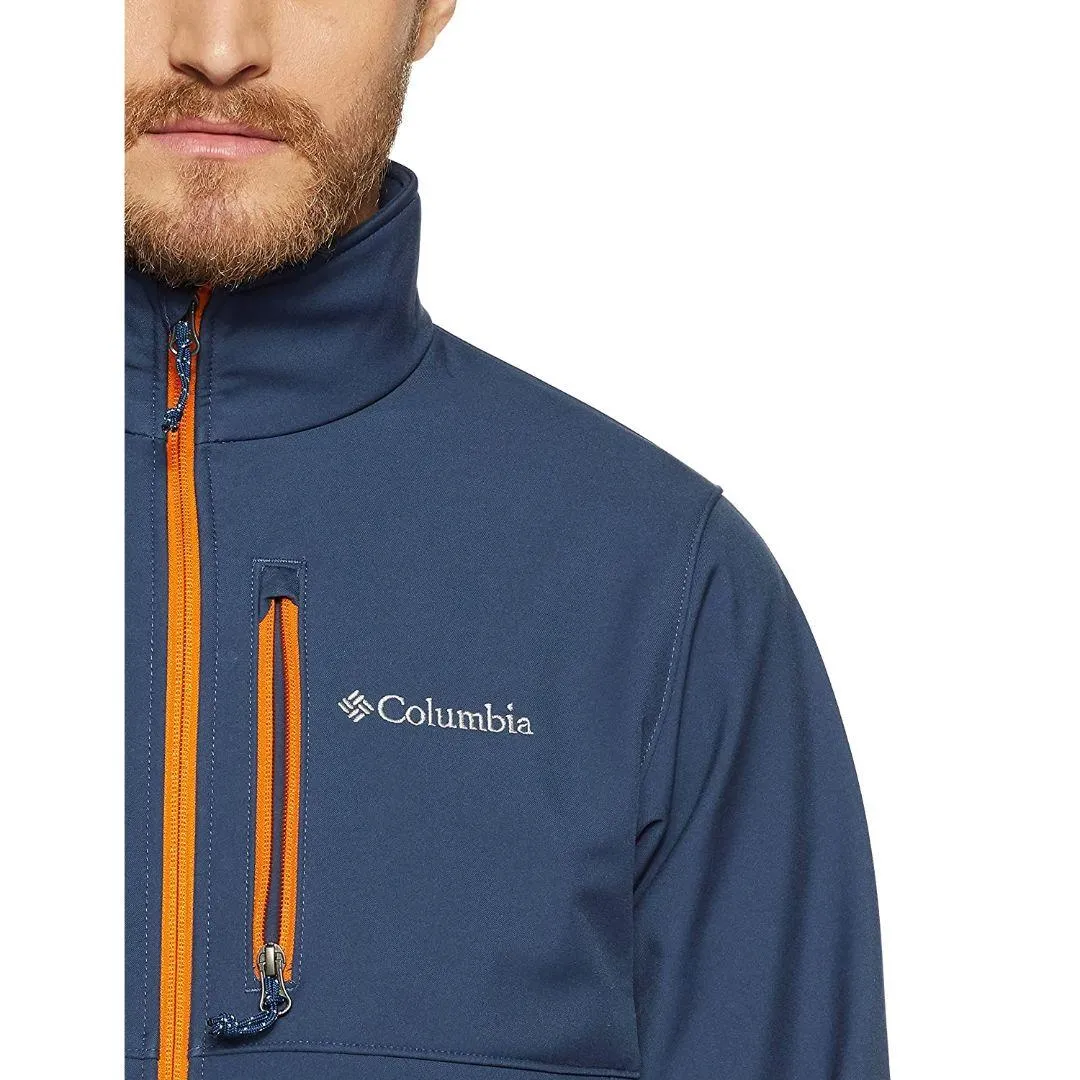 Columbia Men Blue Omni-Shield Ascender Softshell Jacket