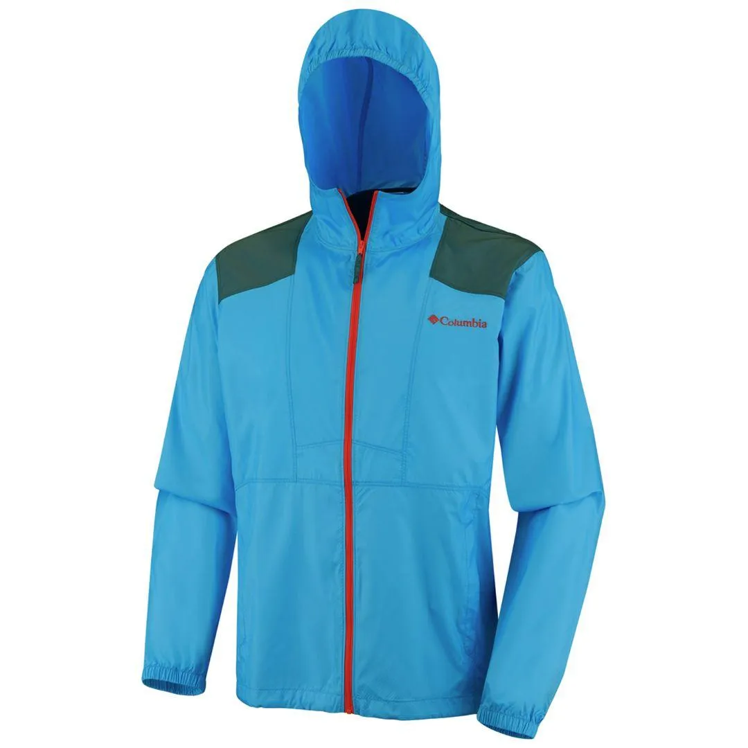 Columbia Men Blue Omni-Shield Flashback Windbreaker Jacket