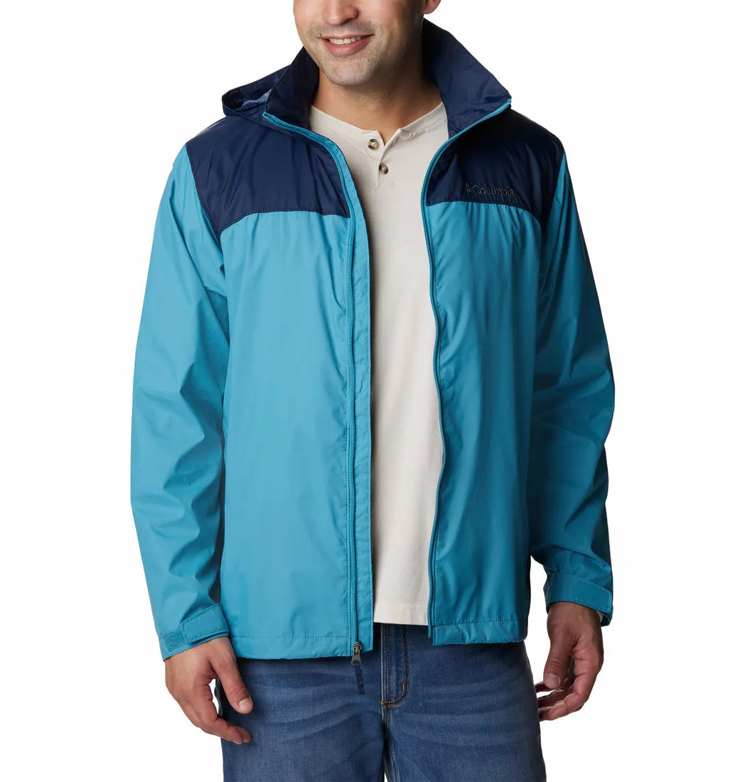 Columbia Men Blue Omni-Shield Glennaker Lake Rain Waterproof Rain Jacket