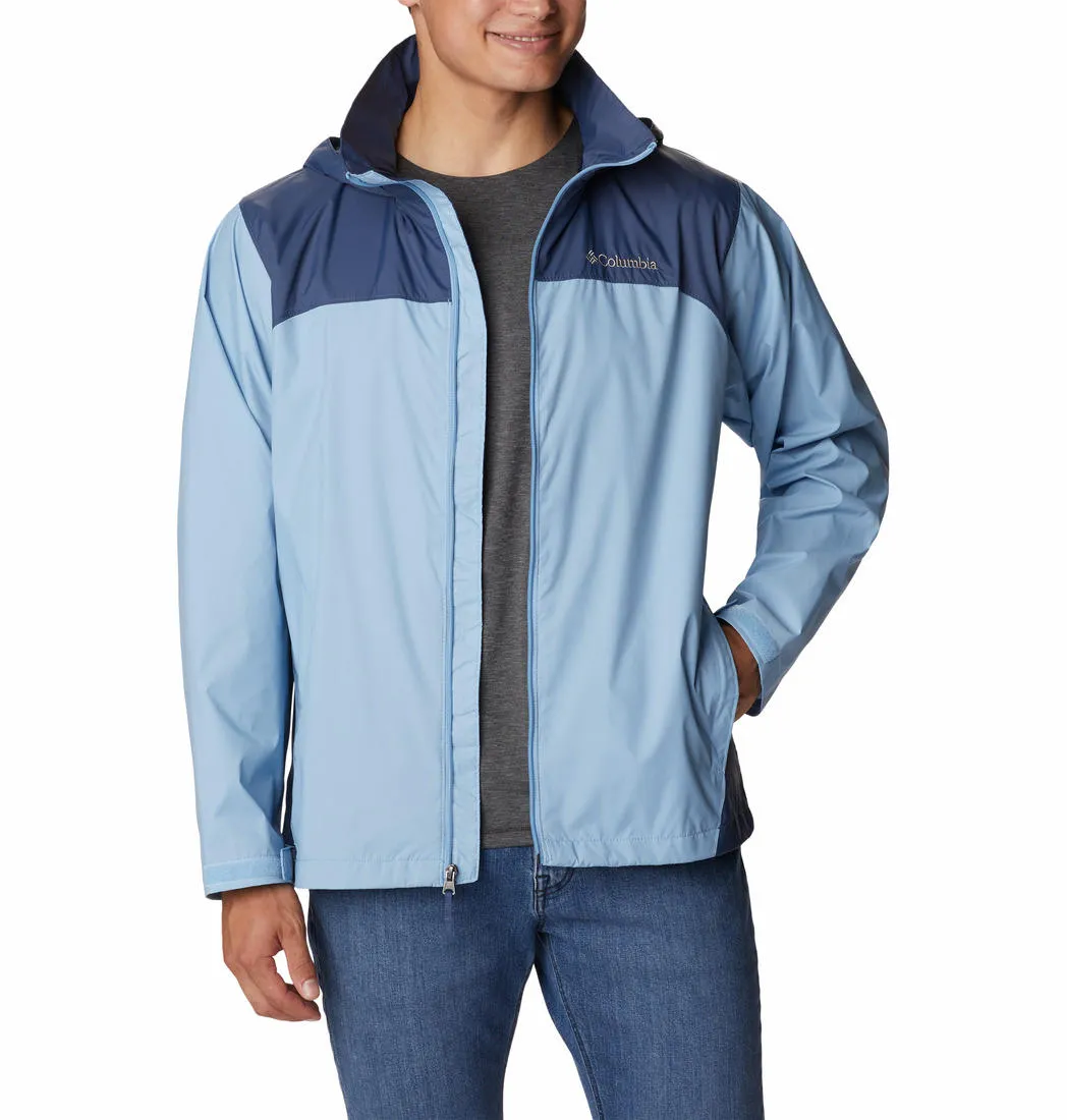 Columbia Men Blue Omni-Shield Glennaker Lake Rain Waterproof Rain Jacket