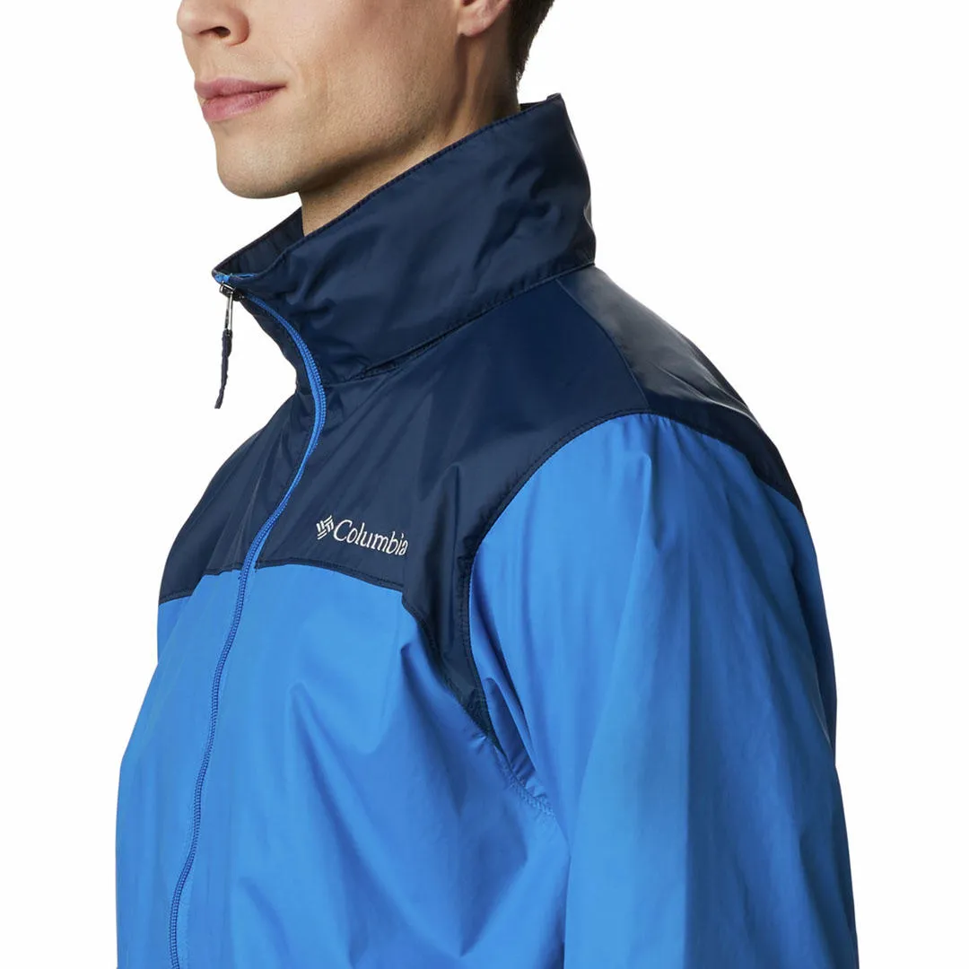 Columbia Men Blue Omni-Shield Glennaker Lake Rain Waterproof Rain Jacket
