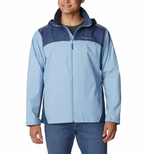 Columbia Men Blue Omni-Shield Glennaker Lake Rain Waterproof Rain Jacket