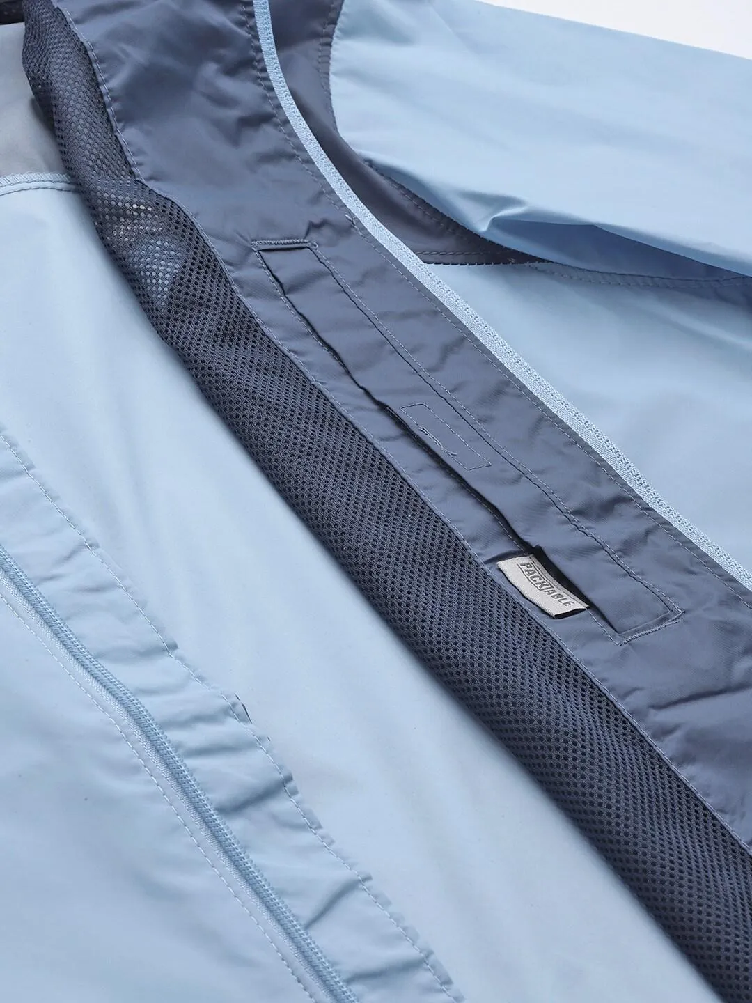 Columbia Men Blue Omni-Shield Glennaker Lake Rain Waterproof Rain Jacket