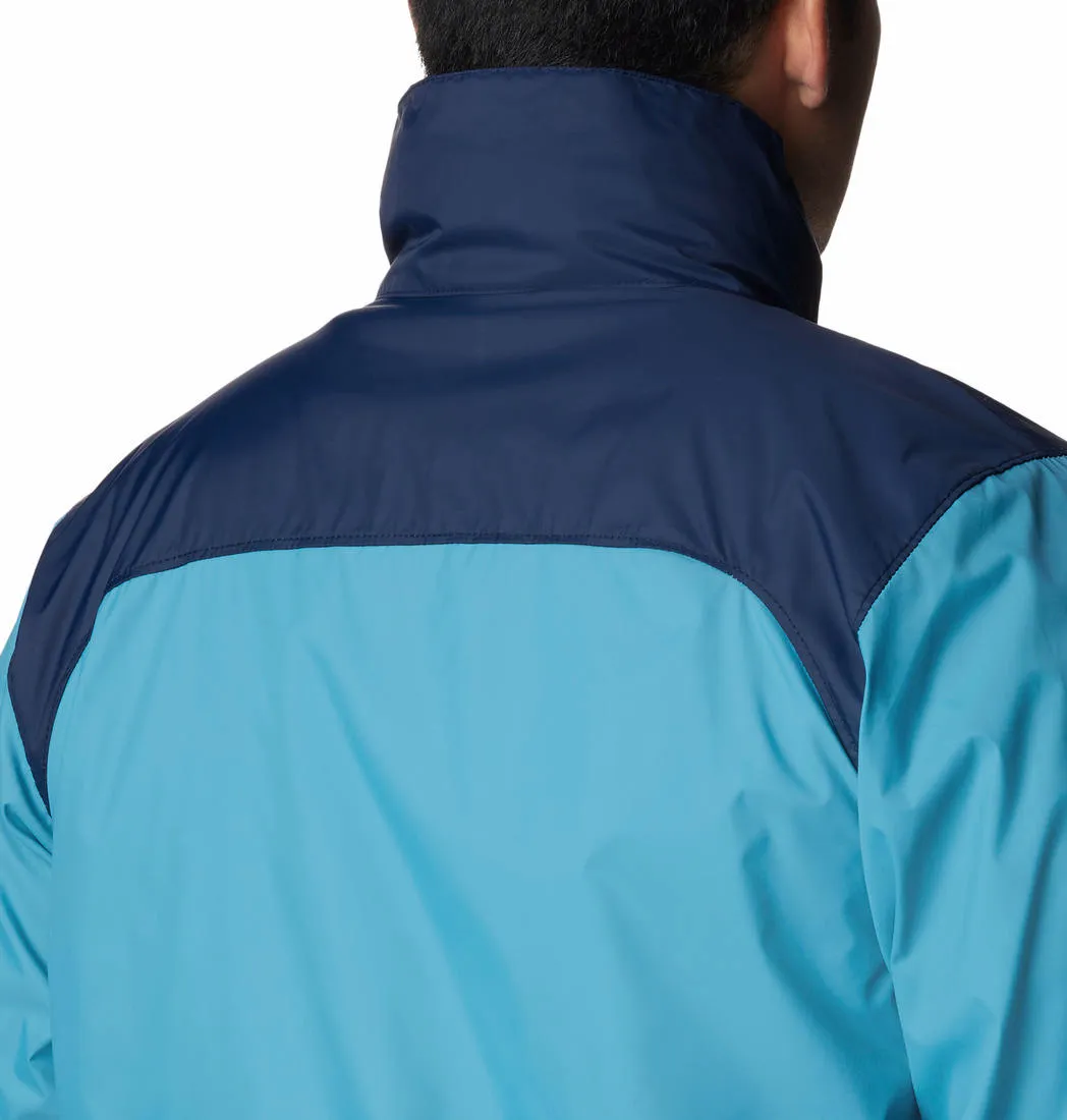 Columbia Men Blue Omni-Shield Glennaker Lake Rain Waterproof Rain Jacket