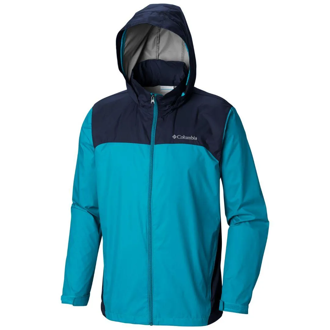 Columbia Men Blue Omni-Shield Glennaker Lake Rain Waterproof Rain Jacket