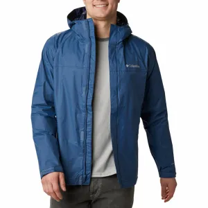 Columbia Men Blue Omni-Tech Watertight II Waterproof Rain Jacket
