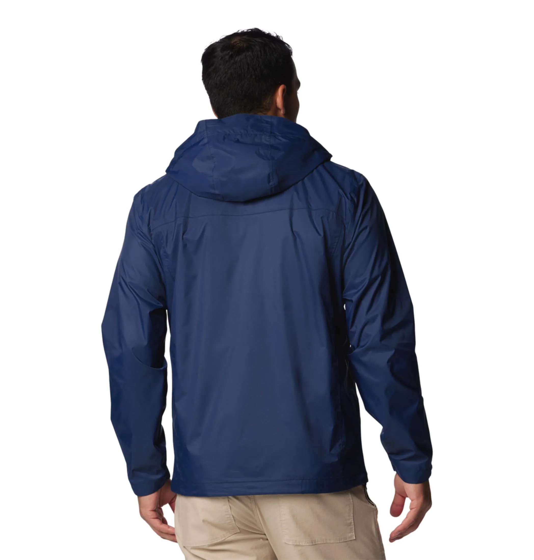 Columbia Men Blue Omni-Tech Watertight II Waterproof Rain Jacket