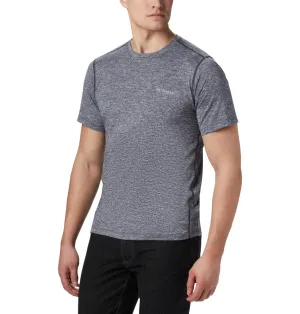 Columbia Men Blue Omni-Wick Deschutes Runner Tshirt