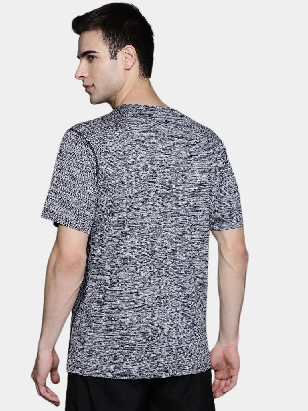 Columbia Men Blue Omni-Wick Deschutes Runner Tshirt