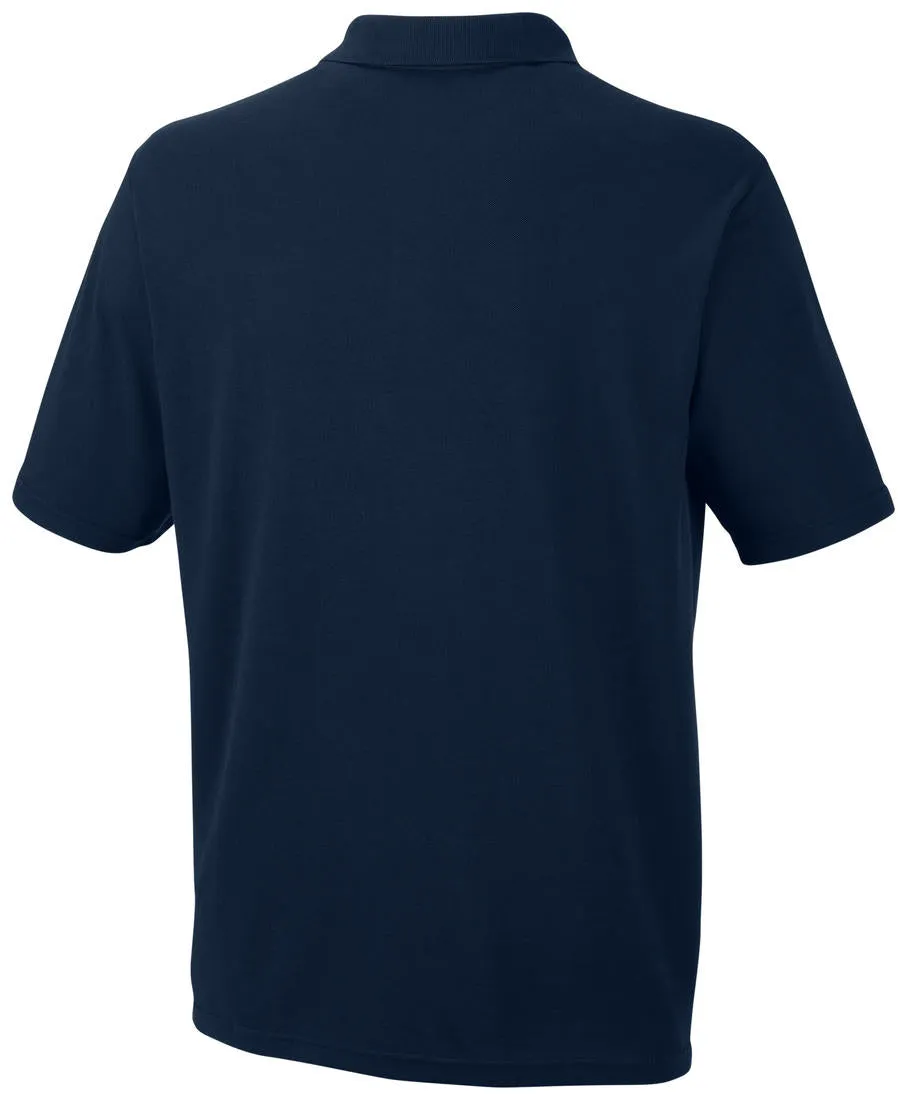 Columbia Men Blue Omni-Wick Elm Creek Polo Tshirt