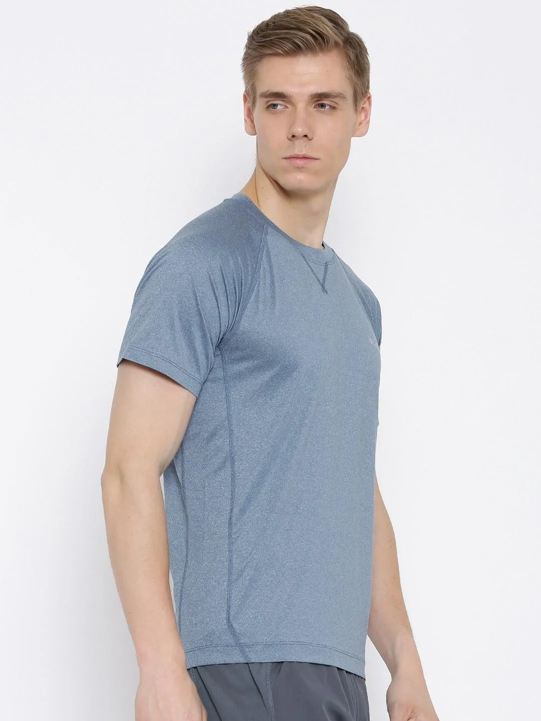 Columbia Men Blue Omni-Wick High and Dry II Tshirt