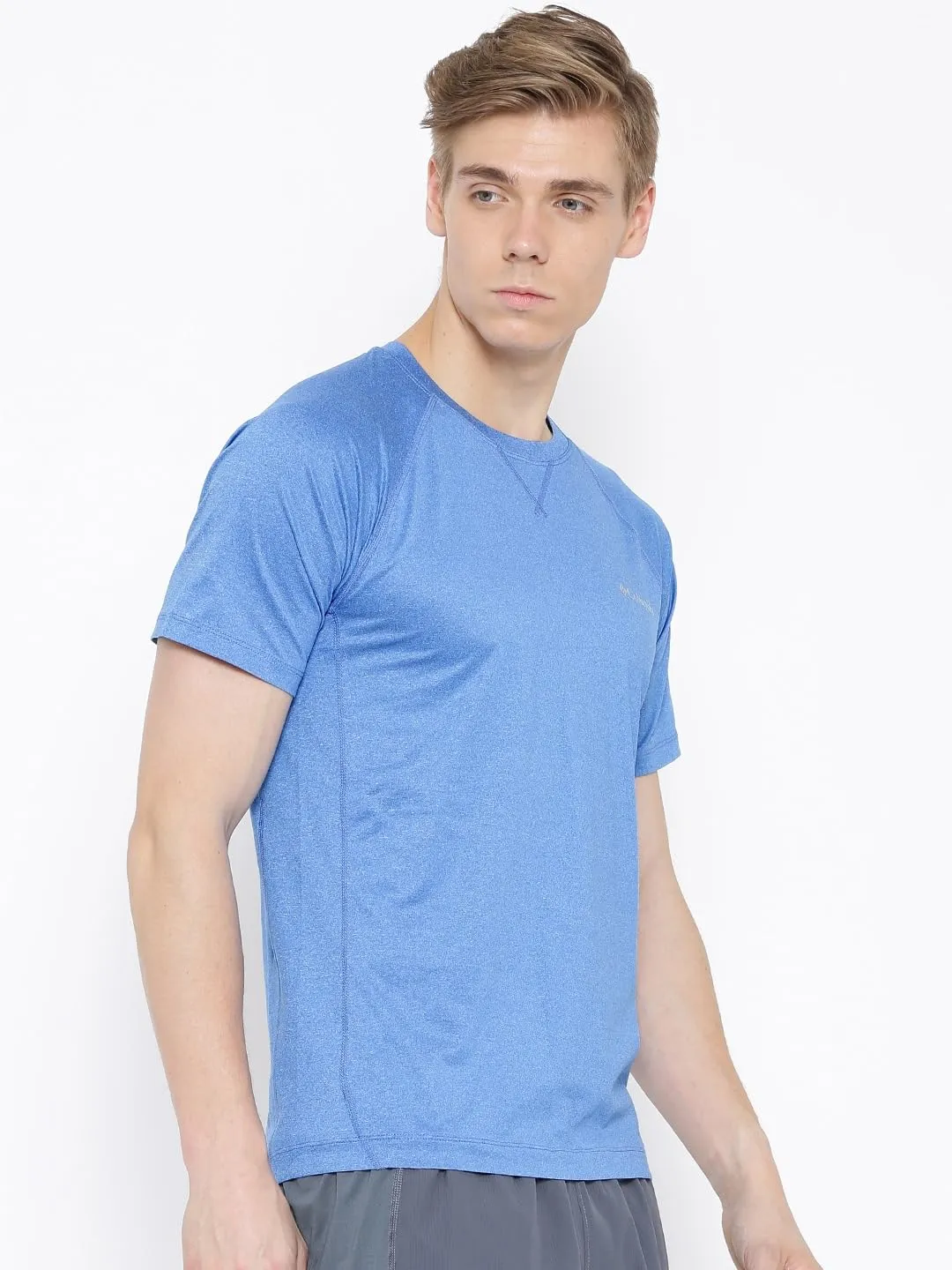Columbia Men Blue Omni-Wick High and Dry II Tshirt