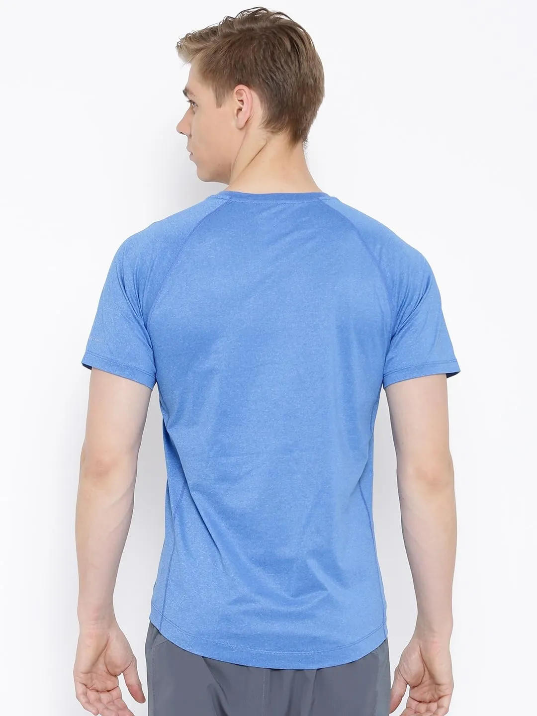 Columbia Men Blue Omni-Wick High and Dry II Tshirt
