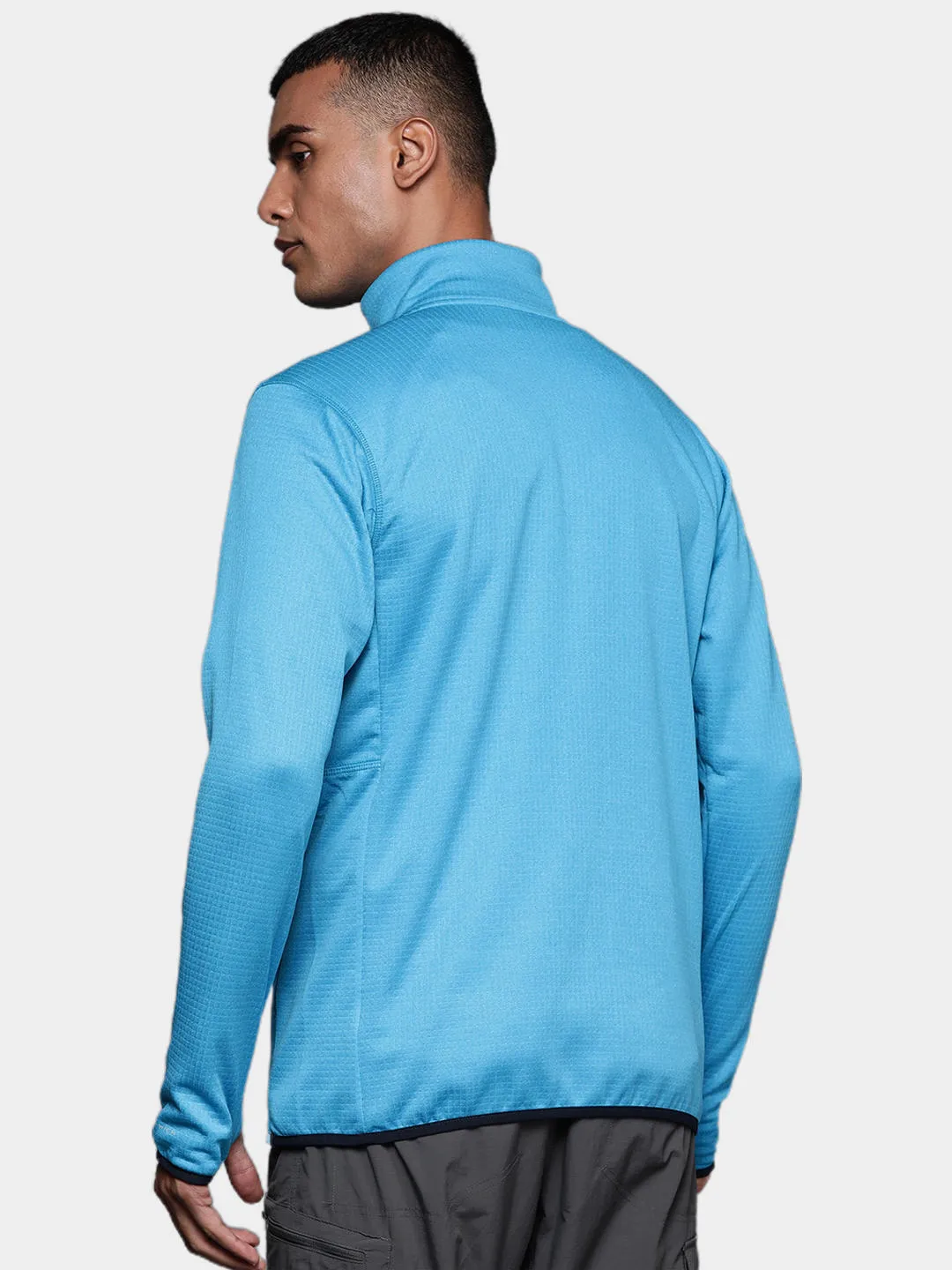 Columbia Men Blue Omni-Wick Park View Fleece Jacket