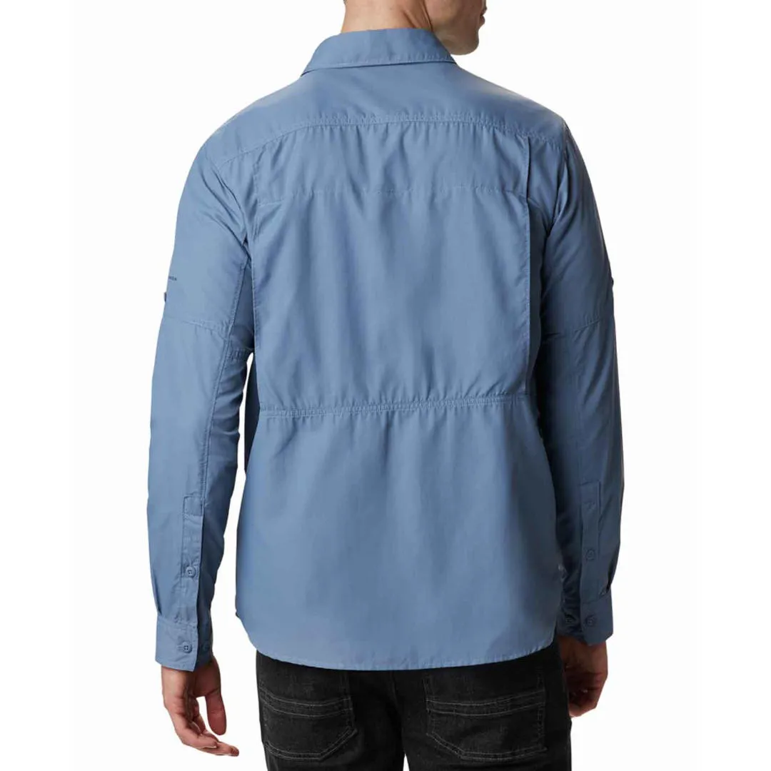 Columbia Men Blue Omni-Wick Silver Ridge 2.0 Long Sleeve Shirt