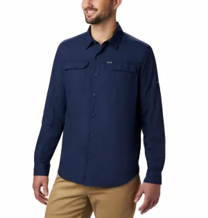 Columbia Men Blue Omni-Wick Silver Ridge 2.0 Long Sleeve Shirt