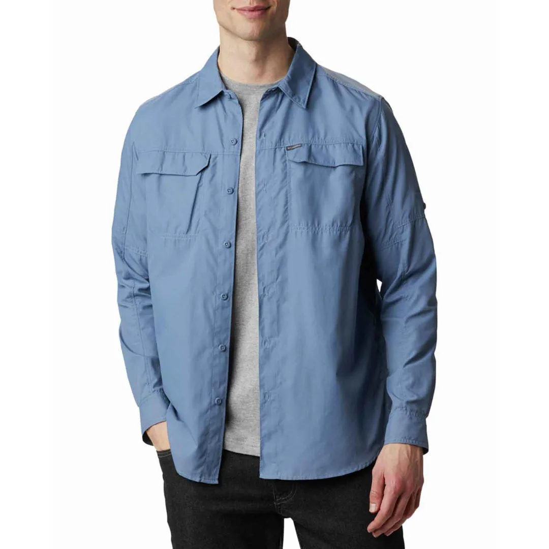 Columbia Men Blue Omni-Wick Silver Ridge 2.0 Long Sleeve Shirt