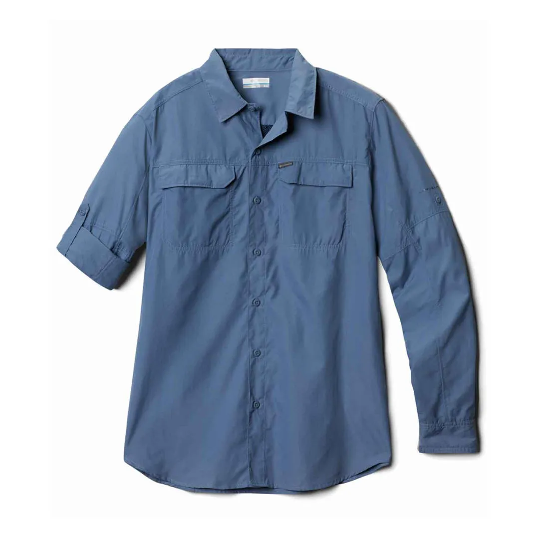 Columbia Men Blue Omni-Wick Silver Ridge 2.0 Long Sleeve Shirt