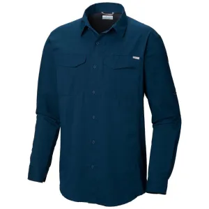 Columbia Men Blue Omni-Wick Silver Ridge Lite Long Sleeve Shirt