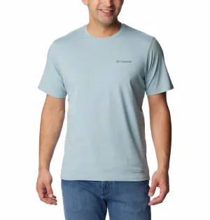 Columbia Men Blue Omni-Wick Sun Trek Tshirt