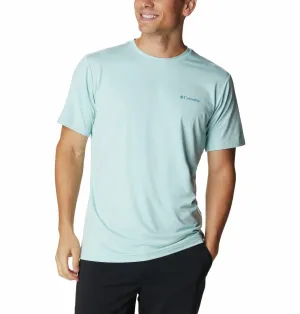 Columbia Men Blue Omni-Wick Tech Trail Graphic Tshirt