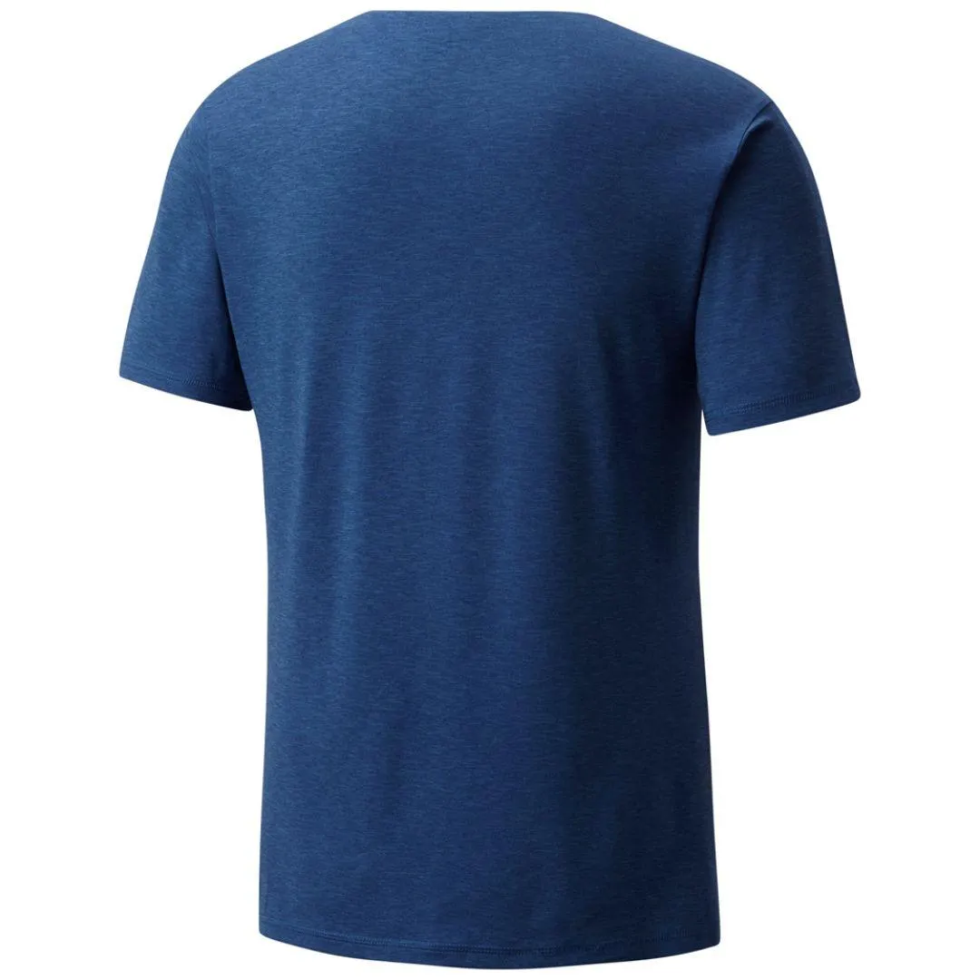 Columbia Men Blue Omni-Wick Tech Trail VNeck Tshirt