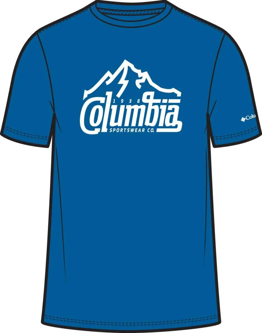 Columbia Men Blue Path Lake Graphic II Tshirt