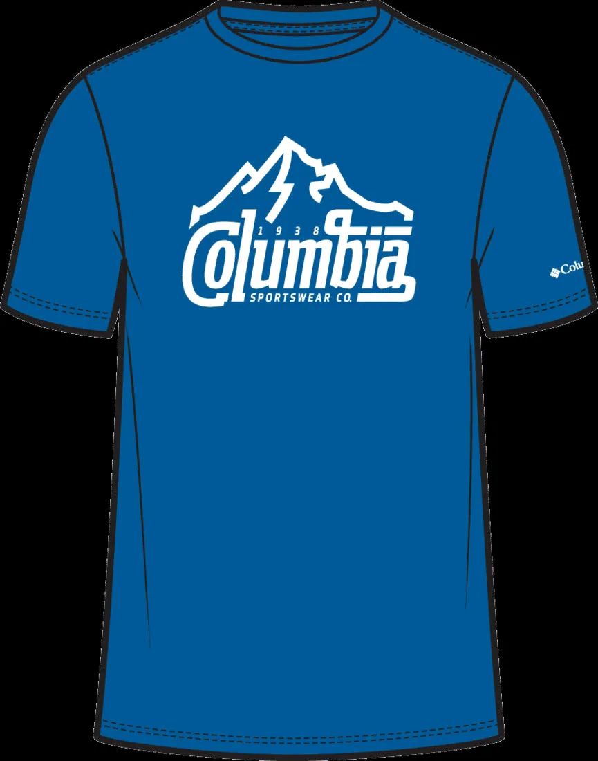 Columbia Men Blue Path Lake Graphic II Tshirt