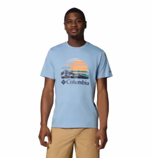 Columbia Men Blue Path Lake Graphic II Tshirt