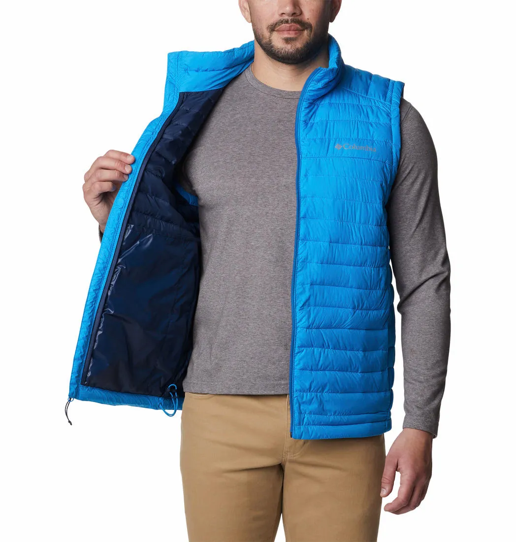Columbia Men Blue Silver Falls Vest