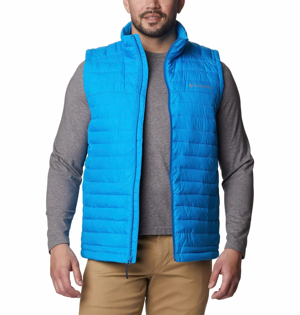 Columbia Men Blue Silver Falls Vest