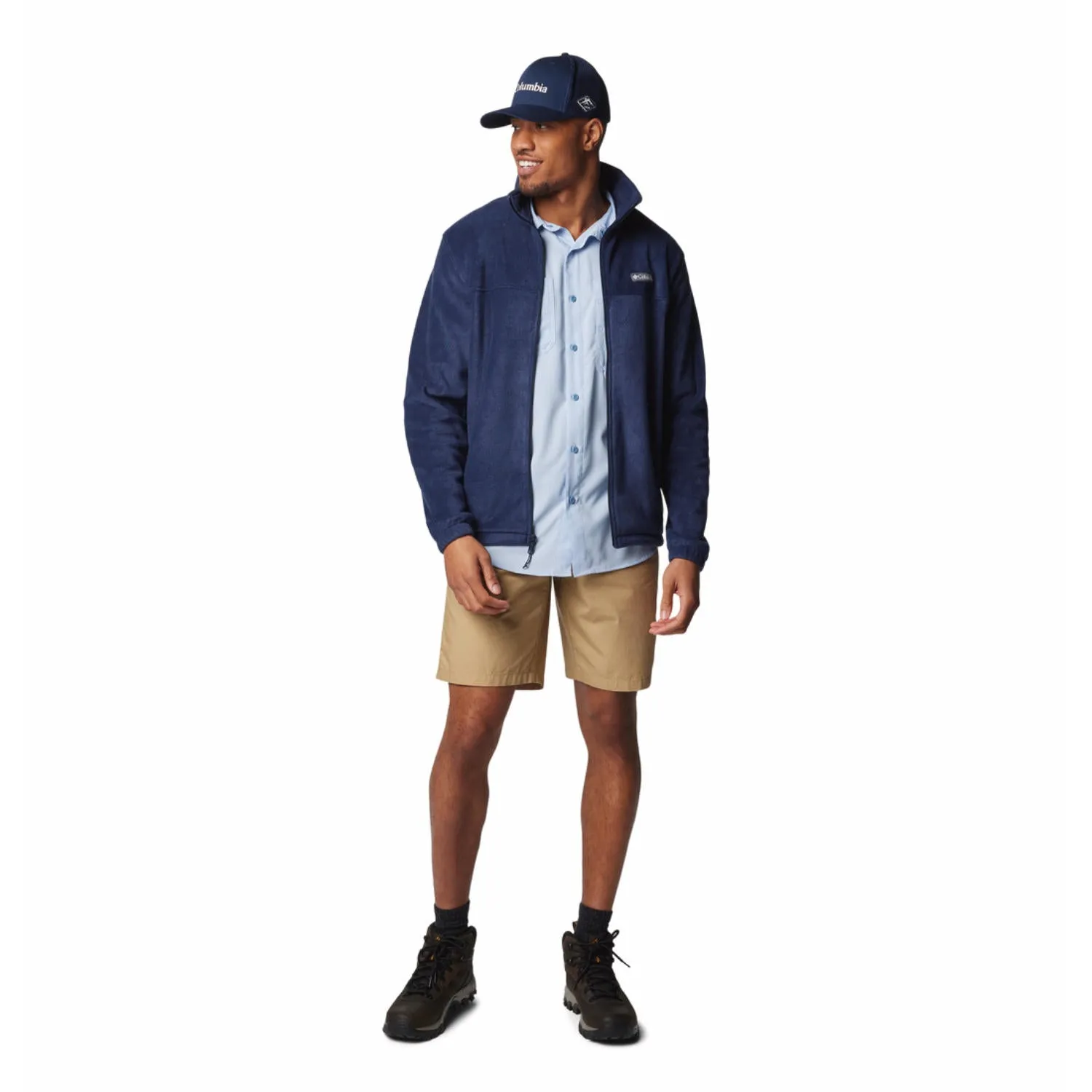 Columbia Men Blue Steens Mountain 2.0 Fleece Jacket
