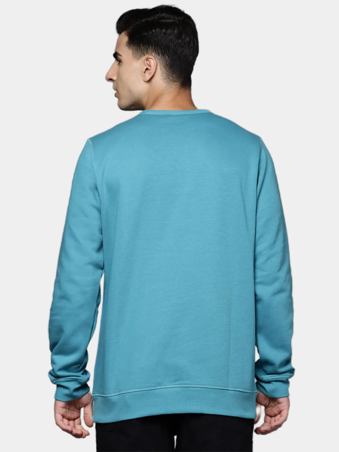 Columbia Men Blue Sun Protection M Logo Crew Pullover