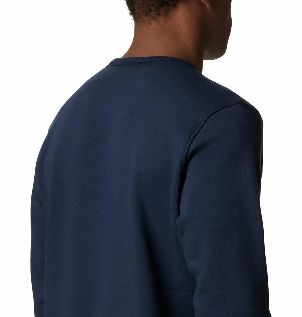 Columbia Men Blue Sun Protection M Logo Crew Pullover