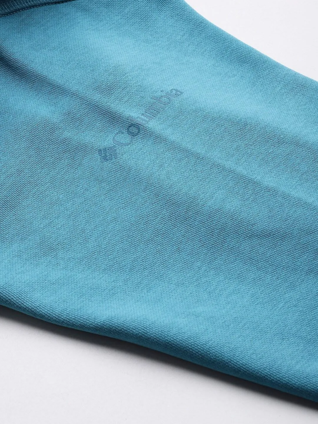 Columbia Men Blue Sun Protection M Logo Crew Pullover