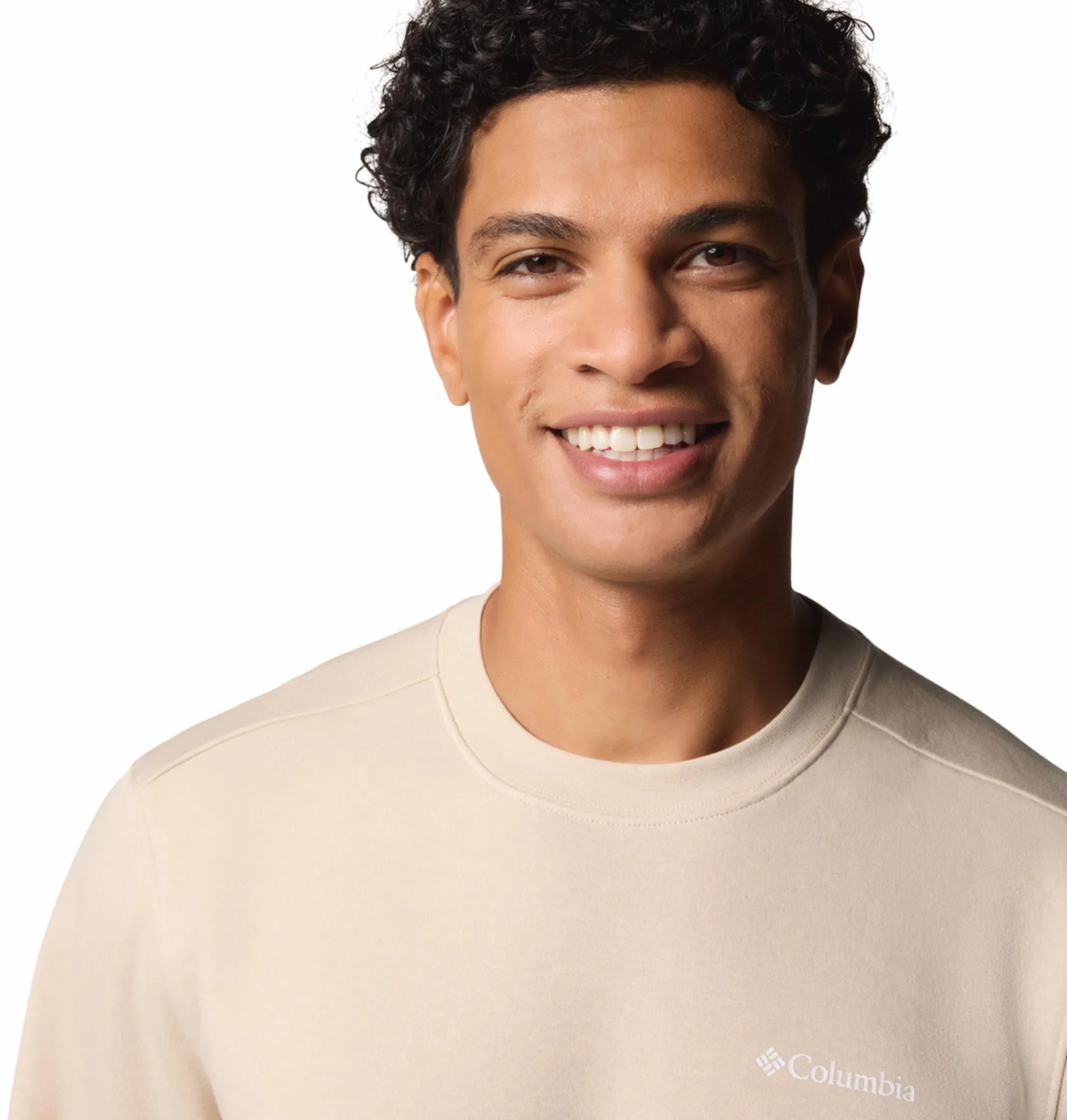 Columbia Men Brown Beaumount Crew Pullover