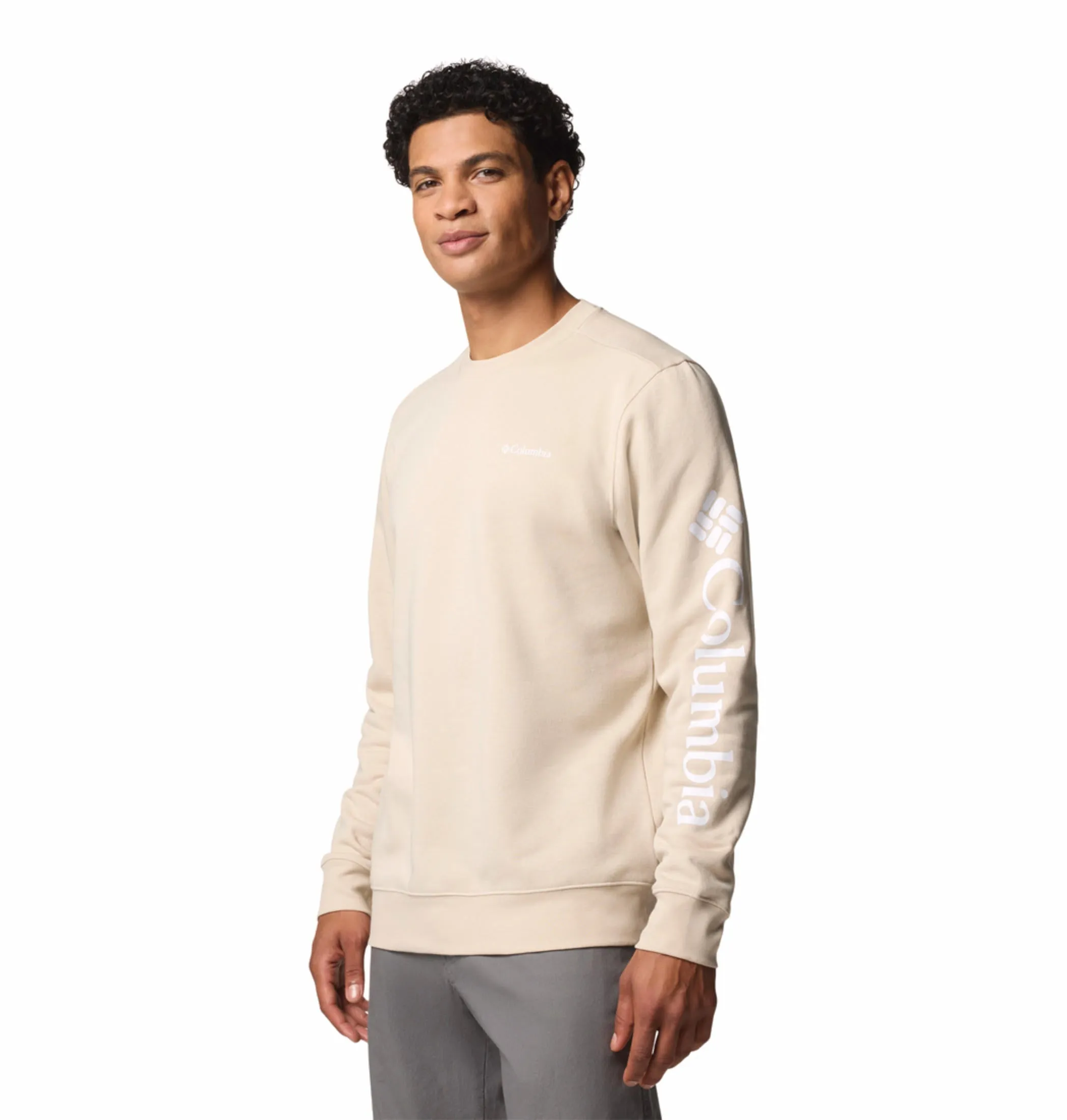 Columbia Men Brown Beaumount Crew Pullover