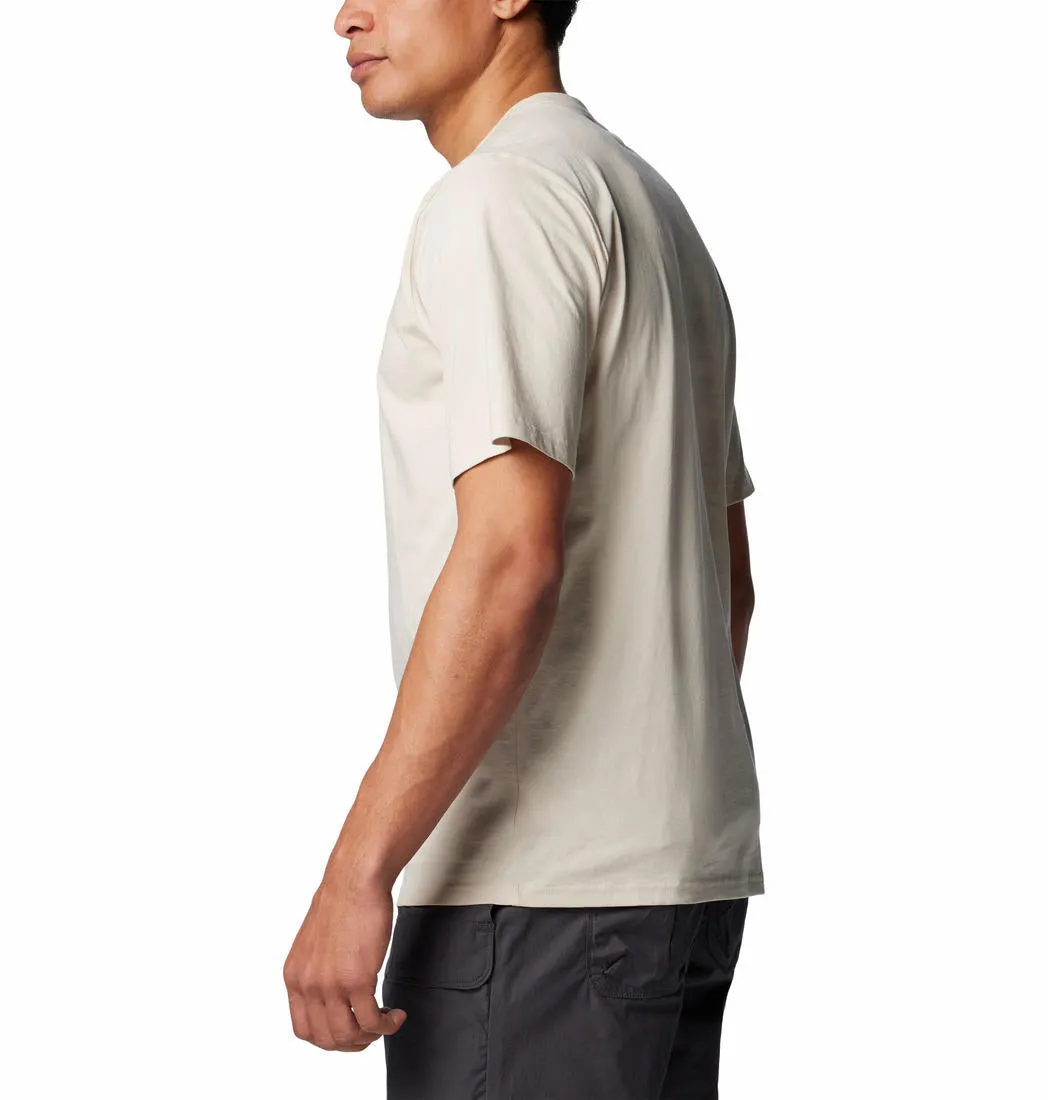 Columbia Men Brown CSC Basic Logo Tshirt