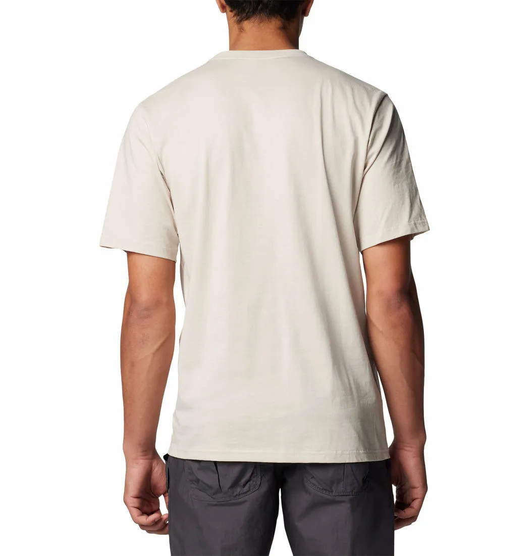 Columbia Men Brown CSC Basic Logo Tshirt