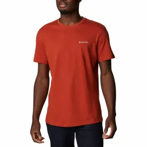 Columbia Men Brown CSC Basic Logo Tshirt