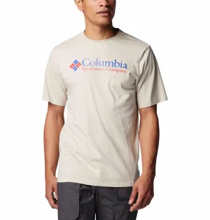 Columbia Men Brown CSC Basic Logo Tshirt
