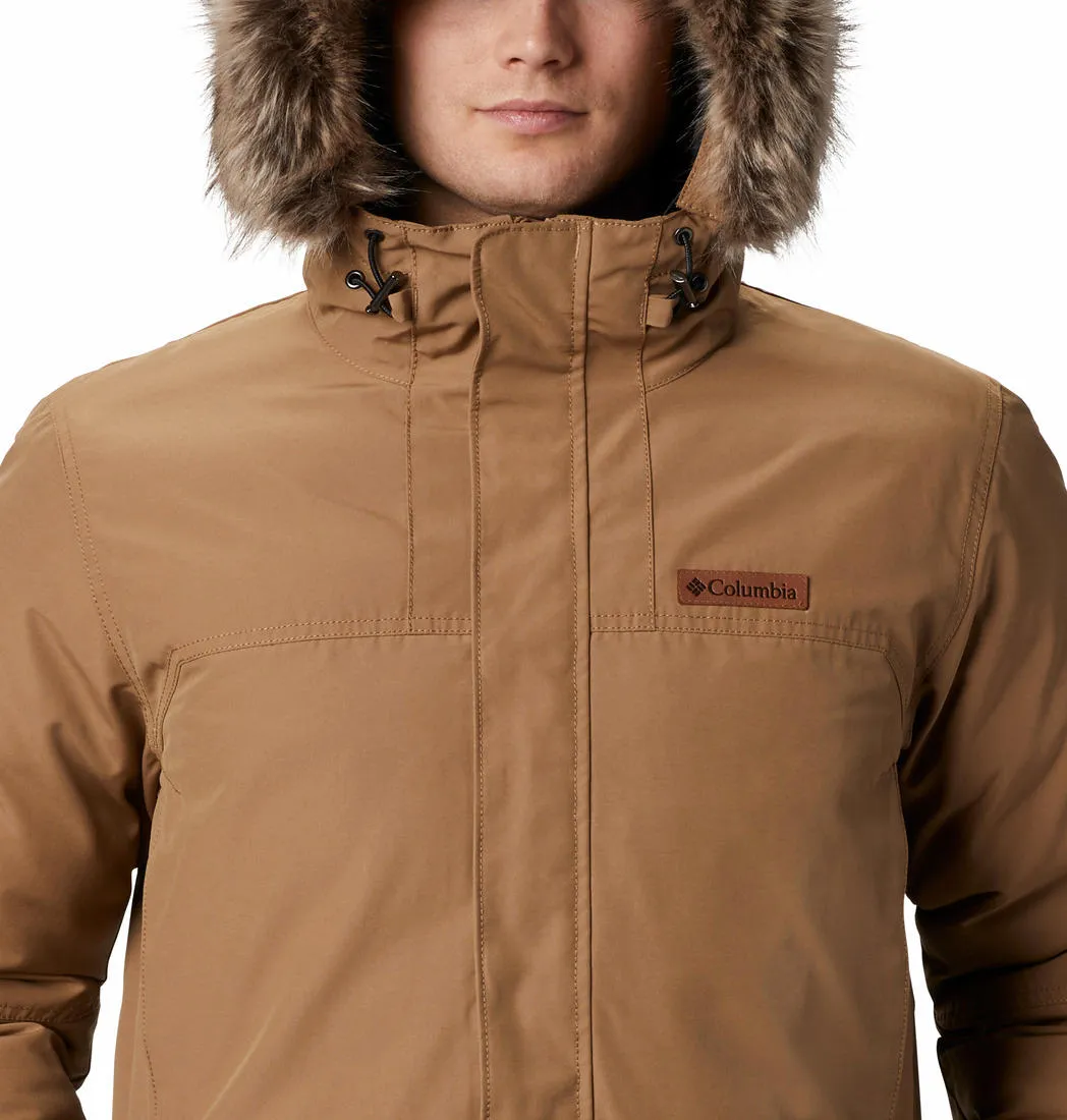 Columbia Men Brown Marquam Peak Parka Parka Jacket