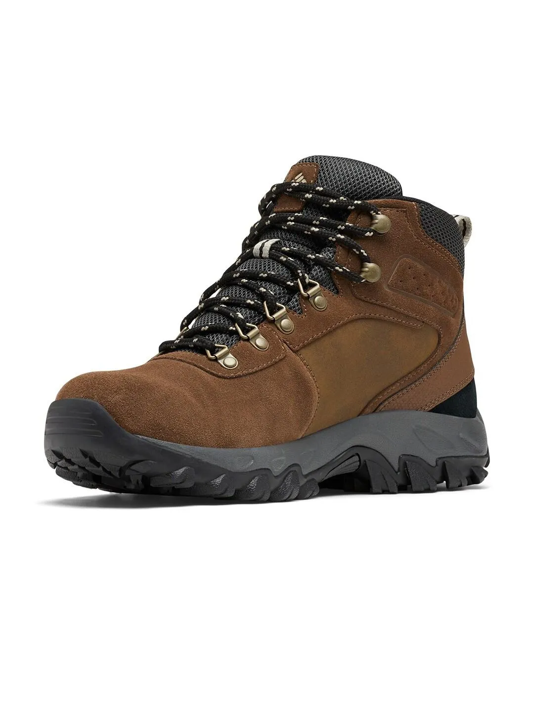 Columbia Men Brown NEWTON RIDGE PLUS II SUEDE WP