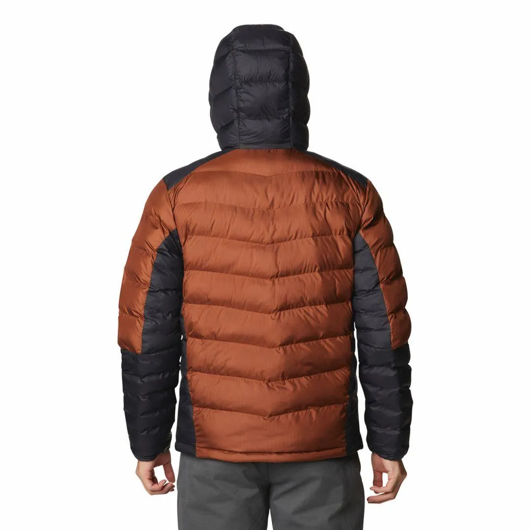 Columbia Men Brown Omni-Heat Infinity Labyrinth Loop Hooded Jacket