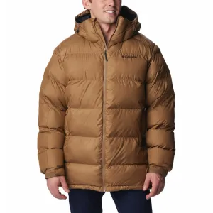 Columbia Men Brown Omni-Heat Reflective Pike Lake Parka Parka Jacket
