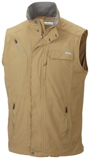 Columbia Men Brown Omni-Wick Silver Ridge Gillet