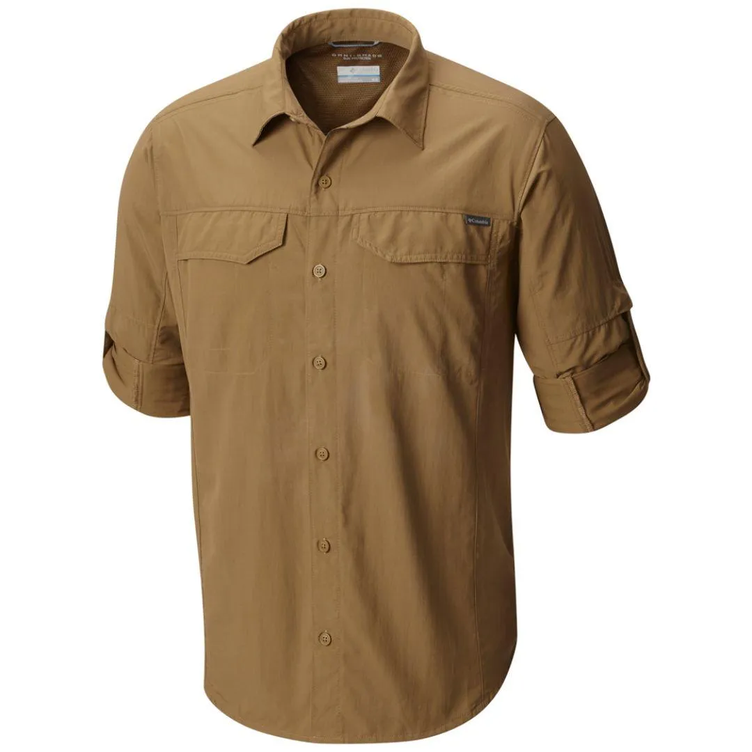 Columbia Men Brown Omni-Wick Silver Ridge Short Sleeve Shirt