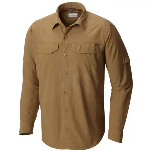 Columbia Men Brown Omni-Wick Silver Ridge Short Sleeve Shirt