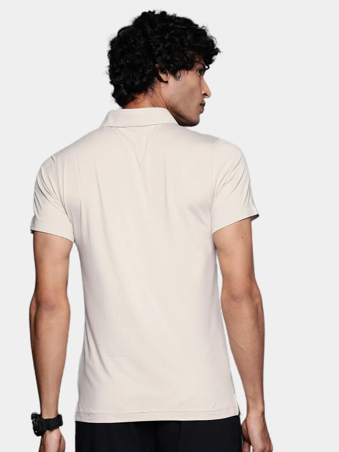 Columbia Men Brown Omni-Wick Tech Trail Polo Tshirt